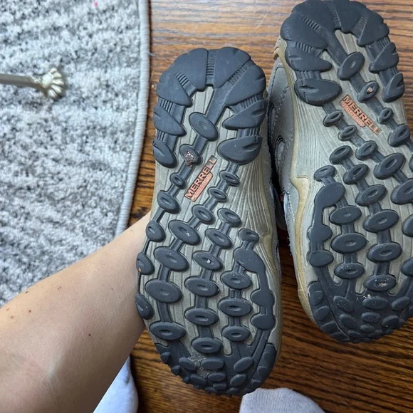 Merrell Kids' Sneakers in Gray and Orange - Picture 3 of 5